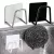 KITCHEN STAINLESS STEEL SINK SPONGES HOLDER SELF ADHESIVE DRAIN DRYING RACK KITCHEN WALL HOOKS ACCESSORIES STORAGE ORGANIZER