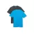 SLIM-FIT CREW POCKET T-SHIRT, IMPERIAL BLUE/CHARCOAL HEATHER