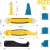 SILICONE REMOVER & SILICONE JOINTING TOOL, MULTIFUNCTIONAL 8 IN 1 PROFESSIONAL SILICONE TOOL SCRAPER SET FOR KITCHEN BATHROOM FLOOR