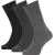 CALVIN KLEIN MEN'S ATHLEISURE CREW SOCKS (PACK OF 3), GREY/BLACK/RED COMBO, ONE SIZE