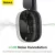 BASEUS H1 ANC BLUETOOTH 5.2 HEADSETS WIRELESS HEADPHONES, 40DB ACTIVE NOISE CANCELLATION