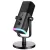 FIFINE USB/XLR DYNAMIC MICROPHONE WITH TOUCH MUTE BUTTON,HEADPHONE JACK,I/O CONTROLS