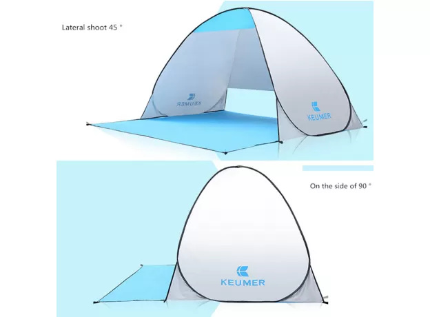 KEUMER AUTOMATIC BEACH TENT UV PROTECTION POP UP SUN SHADE - FAST SHIPPING RUSSIA ISRAEL
