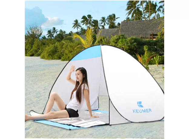 KEUMER AUTOMATIC BEACH TENT UV PROTECTION POP UP SUN SHADE - FAST SHIPPING RUSSIA ISRAEL
