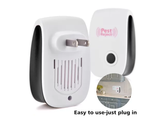 ENHANCED ULTRASONIC PEST REPELLER - MOSQUITO RAT MOUSE COCKROACH CONTROL