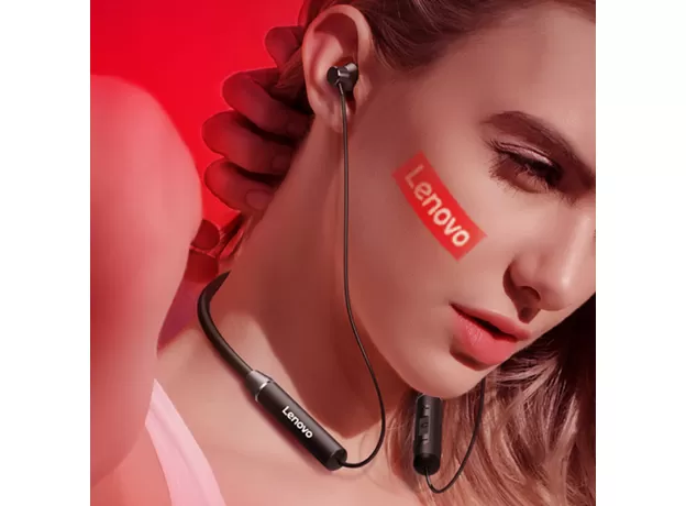 LENOVO BLUETOOTH WIRELESS STEREO SPORTS EARPHONES – IPX5 WATERPROOF EARBUDS