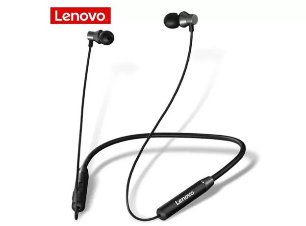 LENOVO BLUETOOTH WIRELESS STEREO SPORTS EARPHONES – IPX5 WATERPROOF EARBUDS