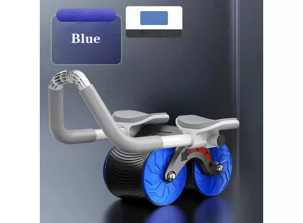 ELBOW SUPPORT AUTOMATIC REBOUND ABDOMINAL WHEEL ABS WORKOUT EQUIPMENT,DOLLY CORE STRENGTHENING TRAINER FITNESS BELLY TRAINING FOR MEN & WOMEN