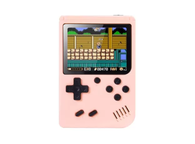 Handheld Game Console-Portable Retro Video Game with 400 Classic FC Games, 2.8 Inch Color Screen, Support TV Connection & Two Players