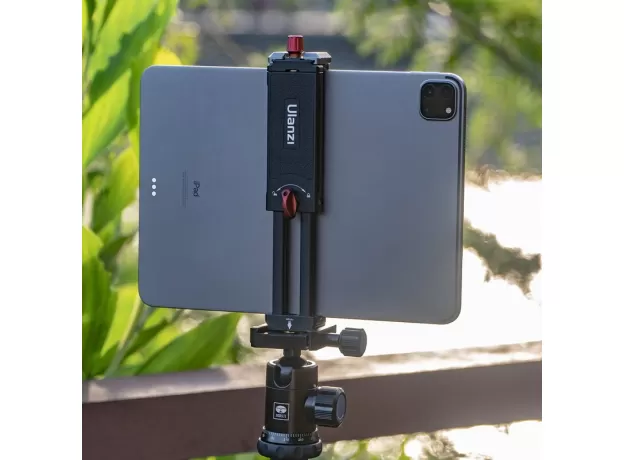 ULANZI U-PAD III UNIVERSAL TABLET MOUNT SECURE METAL CLAMP FOR IPAD PRO 12.9'' AND IPAD AIR ON TRIPODS WITH ARCA 1/4 SCREW