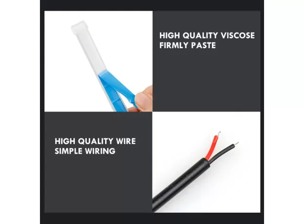 CAR DOOR LED WARNING LIGHT, 2 PCS 48 INCH FLEXIBLE DUAL COLOR STRIP LIGHT WHITE & RED SEQUENTIAL SWITCHBACK, SAFETY LIGHT