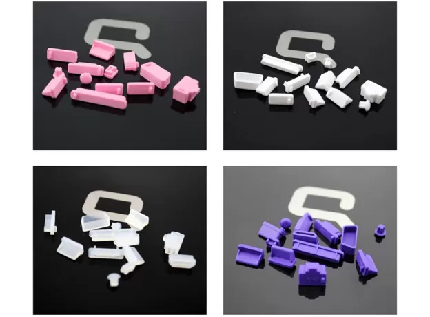 DUST PLUGS COVERS, SOFT SILICONE COMPUTER PORT ANTI-DUST PLUGS, DUST COVERS STOPPERS FOR COMPUTER PC CASE BOX LAPTOP PORT