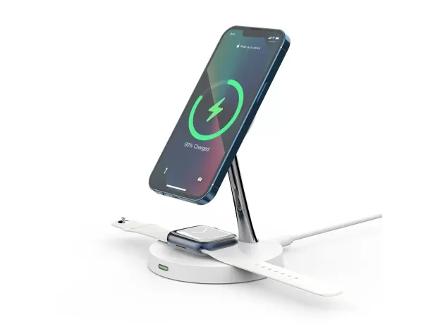 3-in-1 Wireless Charging Stand  for Apple Watch, iPhone Series, AirPods