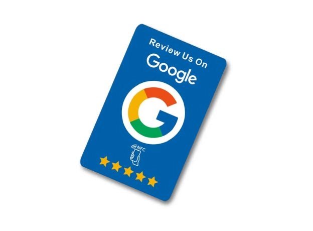 GOOGLE REVIEWS NFC CARDS BOOST YOUR REVIEWS PVC MATERIAL DURABLE
