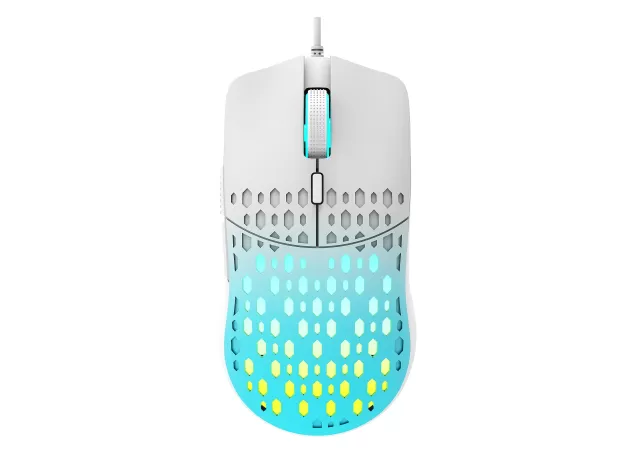 USB WIRED GAMING MOUSE RGB GAMER HOLLOW OUT MOUSES ADJUSTABLE 3600 DPI HONEYCOMB MACRO PROGRAMMABLE ERGONOMIC MICE FOR PUBG