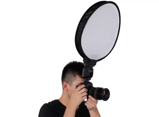 40CM UNIVERSAL MINI PORTABLE SOFTBOX DIFFUSER FOR FLASH SPEEDLITE SPEEDLIGHT