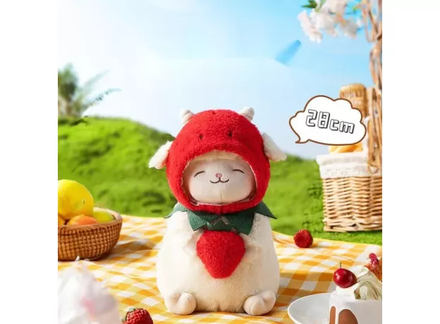 STUFFED STRAWBERRY SHEEP PLUSH TOY EAT MELON STUFFED SHEEP TOY WATERMELON LEMON PLUSH SOFT TOY FOR KID CHRISTMAS BIRTHDAY GIFTS