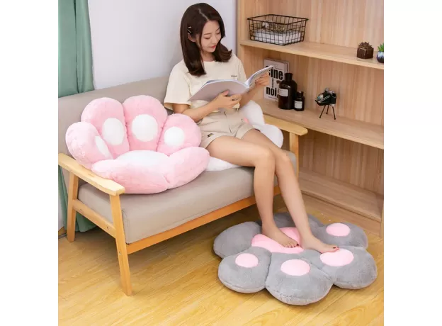 CUTE CAT BEAR PAW CHAIR SEAT CUSHION STUFFED PLUSH SOFT PAW PILLOWS HOME DECOR CHILDREN GIFTS
