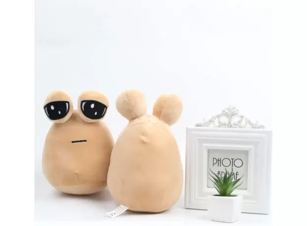 22CM/8.6IN POU PLUSH CARTOON ALIEN TOY KAWAII STUFFED ANIMAL DOLL HOT GAME FIGURE GIFTS FOR FANS