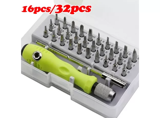 CREATIVE 32 IN 1 SCREWDRIVER SET PRECISION MINI MAGNETIC SCREWDRIVER BITS KIT PHONE MOBILE IPAD CAMERA MAINTENANCE TOOL REPAIR