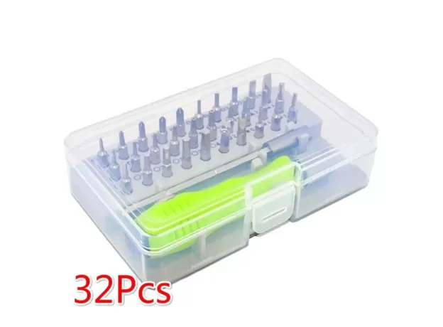 CREATIVE 32 IN 1 SCREWDRIVER SET PRECISION MINI MAGNETIC SCREWDRIVER BITS KIT PHONE MOBILE IPAD CAMERA MAINTENANCE TOOL REPAIR