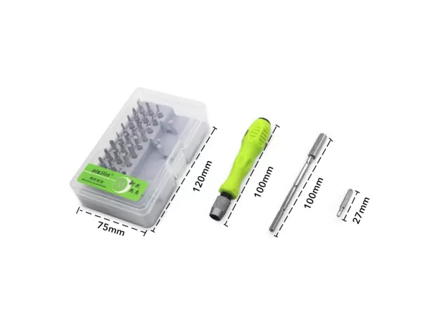 CREATIVE 32 IN 1 SCREWDRIVER SET PRECISION MINI MAGNETIC SCREWDRIVER BITS KIT PHONE MOBILE IPAD CAMERA MAINTENANCE TOOL REPAIR