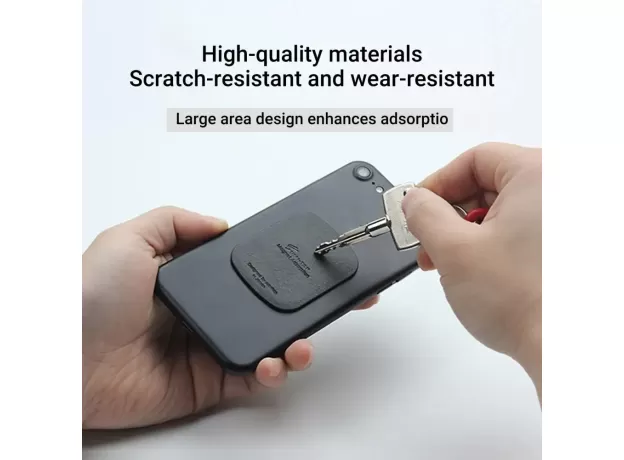 EXCELLENT MAGNETIC METAL PLATE LONG SERVICE TIME MINI MAGNETIC IRON STICKER CAR PHONE HOLDER MAGNETIC IRON SHEET STICKER