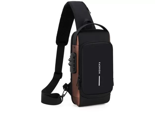 MEN MULTIFUNCTION ANTI THEFT USB SHOULDER BAG MAN CROSSBODY CROSS BODY TRAVEL SLING CHEST BAGS PACK MESSENGER PACK