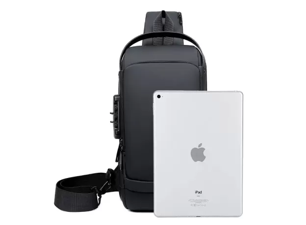 MEN MULTIFUNCTION ANTI THEFT USB SHOULDER BAG MAN CROSSBODY CROSS BODY TRAVEL SLING CHEST BAGS PACK MESSENGER PACK