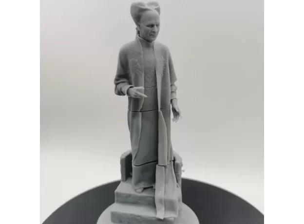 RESIN FIGURE COUNT DRACULA 1/24 SCALE 110MM VERTICAL HEIGHT MODEL KIT UNASSEMBLED UNPAINTED DIORAMA STATUETTE FIGURINES DIY TOYS
