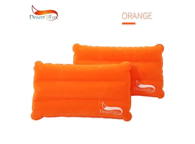 DESERT&FOX CAMPING AIR INFLATABLE PILLOW - PORTABLE OUTDOOR TRAVEL CUSHION