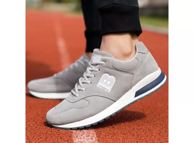 STYLE SUEDE SNEAKERS MEN OUTDOOR ANTI-SKID CASUAL SHOES MAN