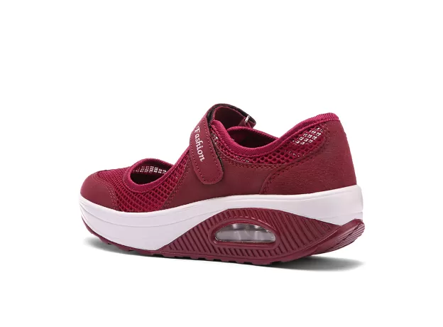 FASHION WOMEN SNEAKERS MESH LIGHTWEIGHT BREATHABLE CASUAL SHOES
