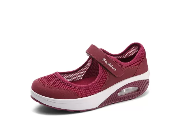 FASHION WOMEN SNEAKERS MESH LIGHTWEIGHT BREATHABLE CASUAL SHOES