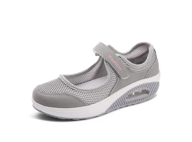 FASHION WOMEN SNEAKERS MESH LIGHTWEIGHT BREATHABLE CASUAL SHOES