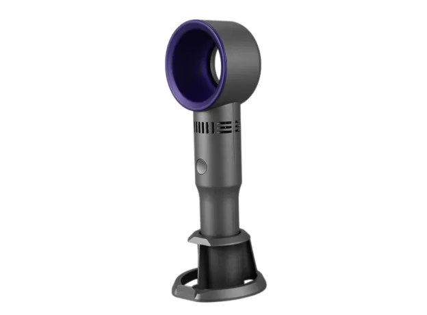 USB RECHARGEABLE PORTABLE BLADELESS FAN HANDHELD MINI COOLER NO LEAF HANDY