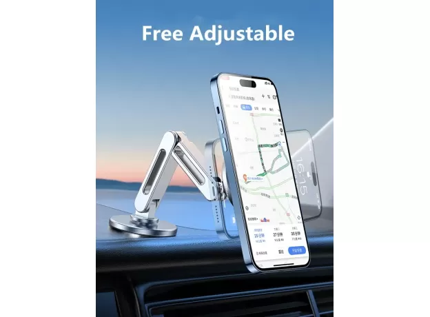MAGNETIC CAR PHONE HOLDER STAND MAGNET CAR MOUNT GPS SMARTPHONE MOBILE SUPPORT IN CAR BRACKET FOR MACSAFE