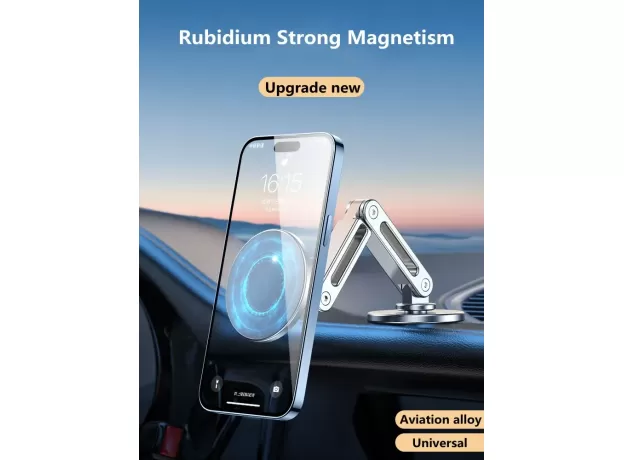 MAGNETIC CAR PHONE HOLDER STAND MAGNET CAR MOUNT GPS SMARTPHONE MOBILE SUPPORT IN CAR BRACKET FOR MACSAFE