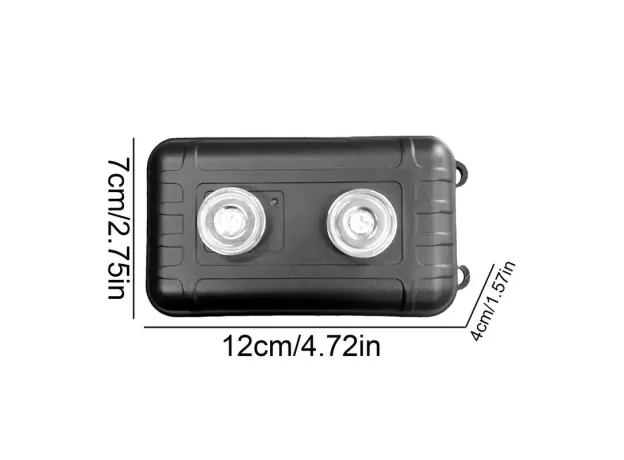 MAGNETIC KEY HOLDER UNDER CAR WATERPROOF KEY HOLDER KEYBOX OUTDOOR MAGNETIC KEY BOX STURDY PORTABLE KEY