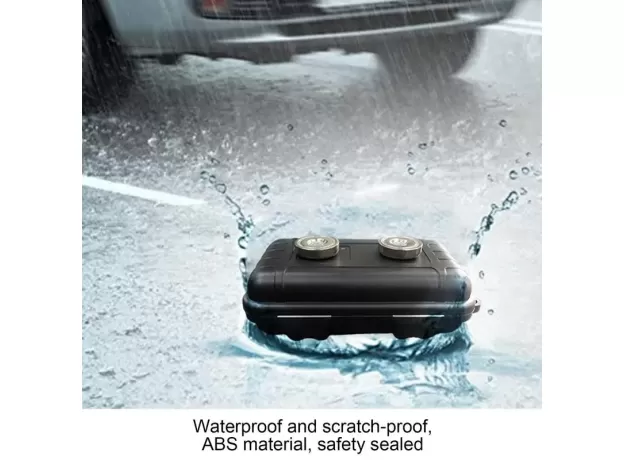 MAGNETIC KEY HOLDER UNDER CAR WATERPROOF KEY HOLDER KEYBOX OUTDOOR MAGNETIC KEY BOX STURDY PORTABLE KEY
