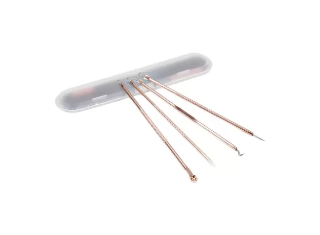STAINLESS STEEL ACNE & BLACKHEAD EXTRACTOR TOOL – PROFESSIONAL FACE SKIN CARE REMOVER