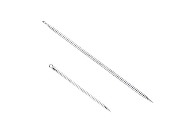 STAINLESS STEEL ACNE & BLACKHEAD EXTRACTOR TOOL – PROFESSIONAL FACE SKIN CARE REMOVER