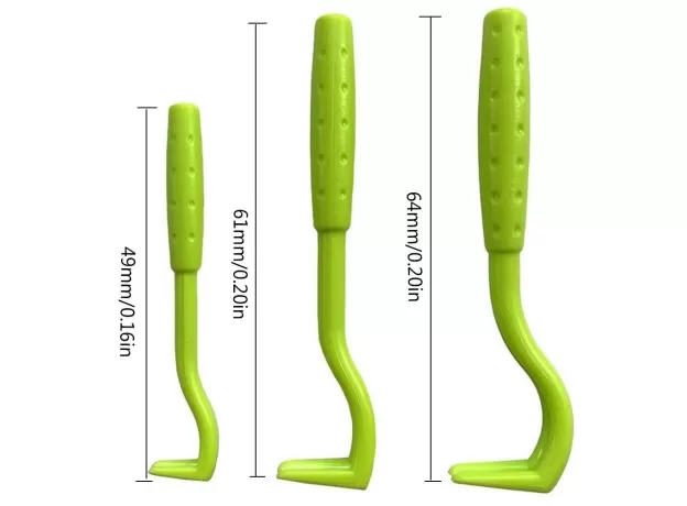 PET FLEA & TICK REMOVER TOOL – GROOMING HOOK COMB FOR DOGS & CATS