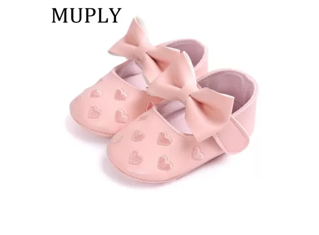 BABY MOCCASINS WITH BOW & FRINGE – SOFT SOLE NON-SLIP CRIB SHOES