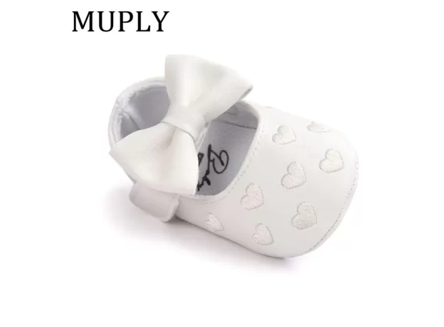 BABY MOCCASINS WITH BOW & FRINGE – SOFT SOLE NON-SLIP CRIB SHOES