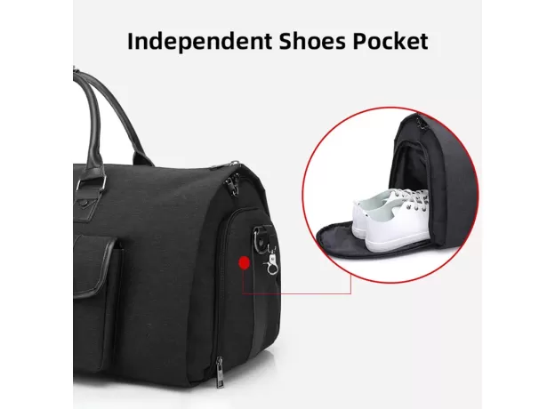 MULTIFUNCTIONAL FOLDABLE SUIT BAG - SPORT TRAVEL BAGS - LARGE CAPACITY GARMENT - HANDBAG FOLDING BUSINESS SHOULDER BAGS