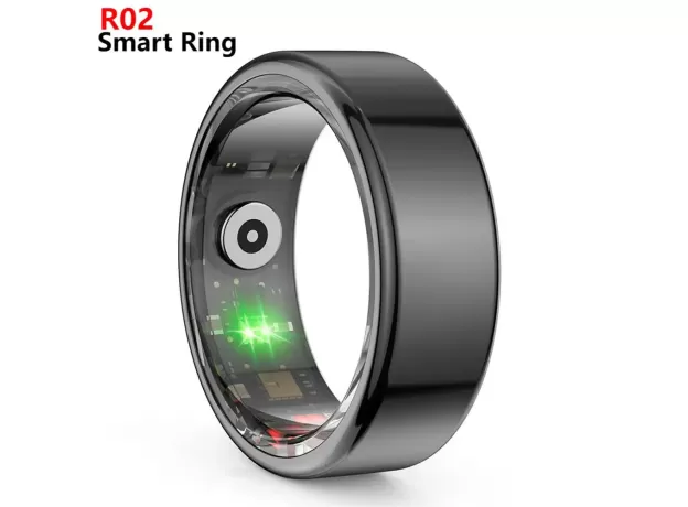 R02 SMART RING MILITARY GRADE  HEART RATE BLOOD OXYGEN HEALTH