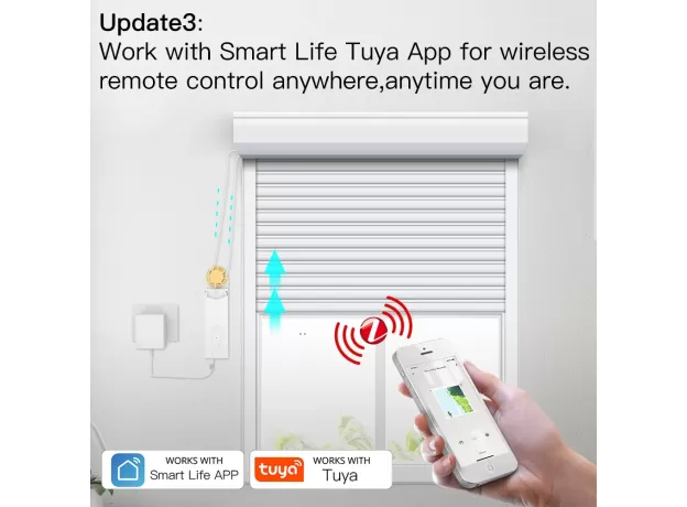 ZIGBEE DIY SMART MOTORIZED ROLLER BLINDS - MOTORIZED CHAIN ROLLER BLINDS - BEST DIRECT DRIVE HUB MOTOR - TUYA SMART LIFE - ALEXA VOICE REMOTE CONTROL - APP CONTROL