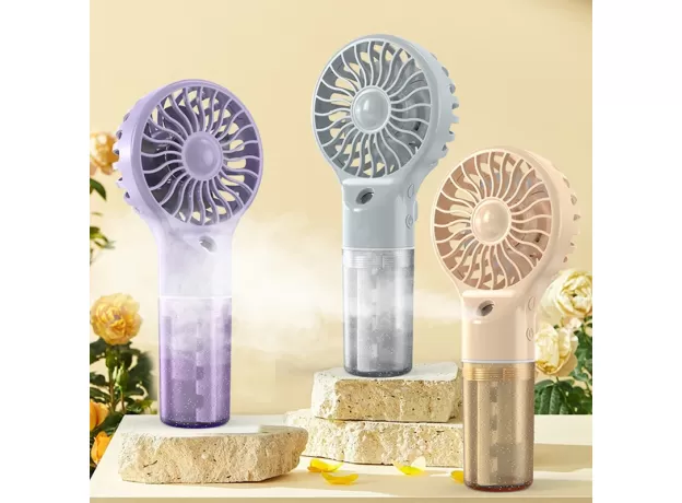 NEW HANDHELD MINI AIR CONDITIONER,  USB RECHARGEABLE PORTABLE HUMIDIFIER