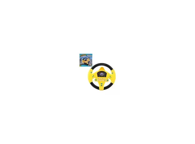 KIDS ELECTRIC SIMULATION STEERING WHEEL TOY - WITH LIGHT AND SOUND EDUCATIONAL CHILDREN